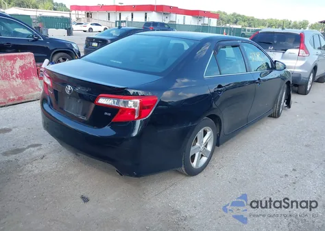 2012 Toyota Camry Se из США, поврежденный, VIN 4T1BF1FK8CU015988